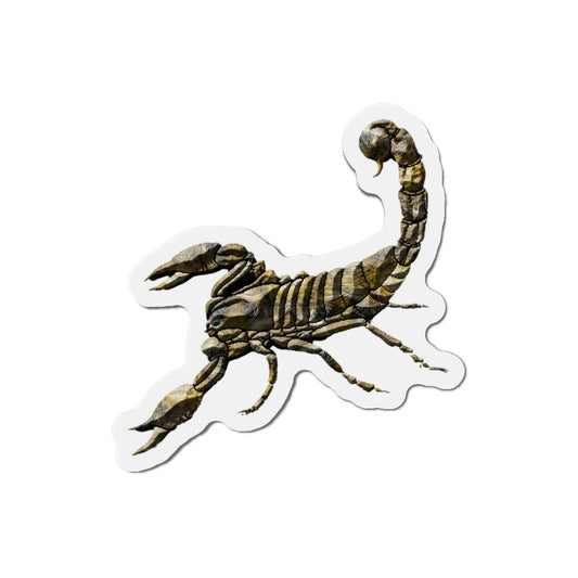 Artistic Scorpion Die-Cut Magnet - Unique Home Decor