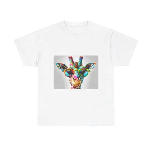 T-shirt Giraffe with Glasses