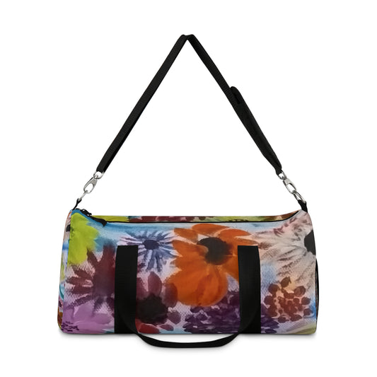 Duffel Bag Flower Garden