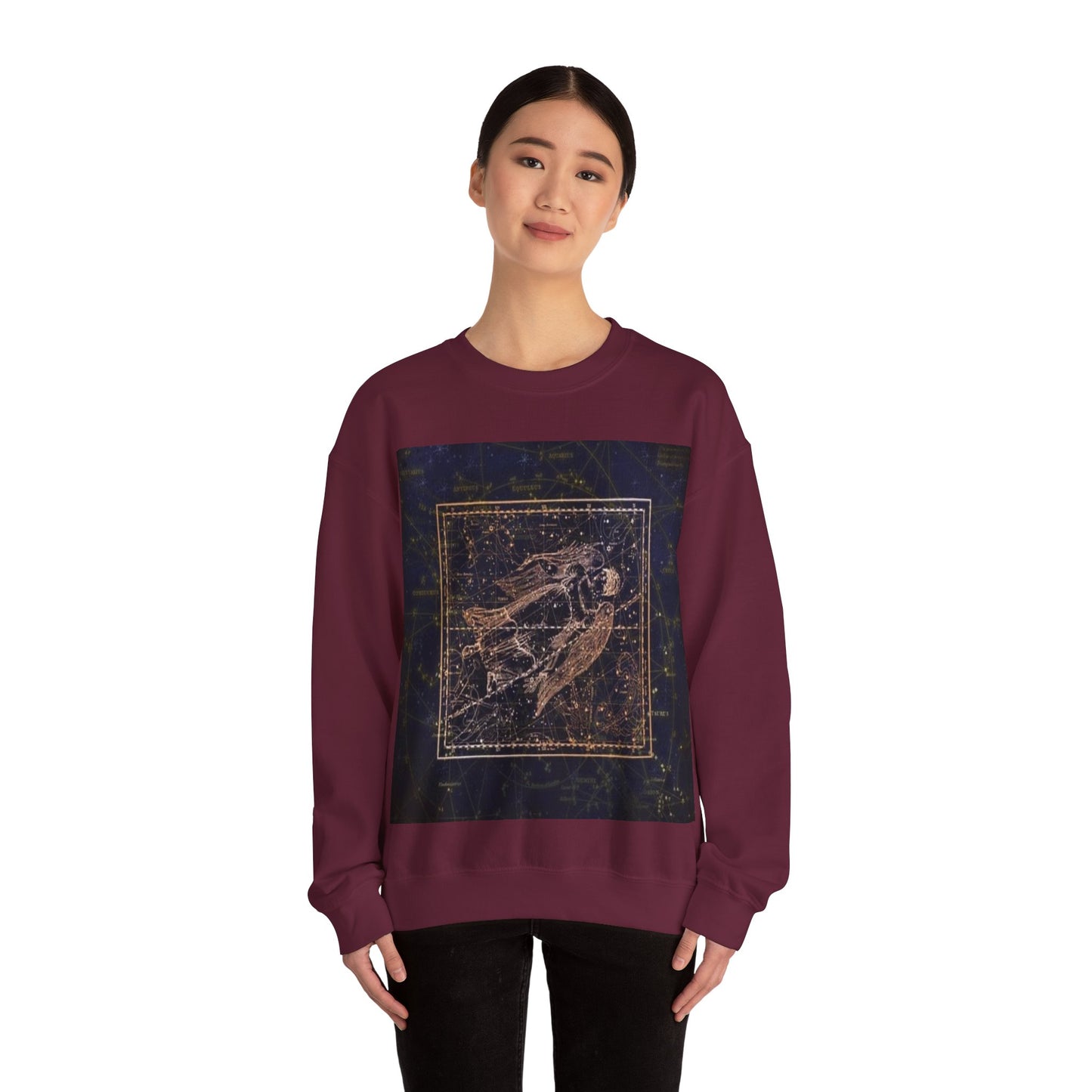 Sudadera unisex de cuello redondo Heavy Blend™ 