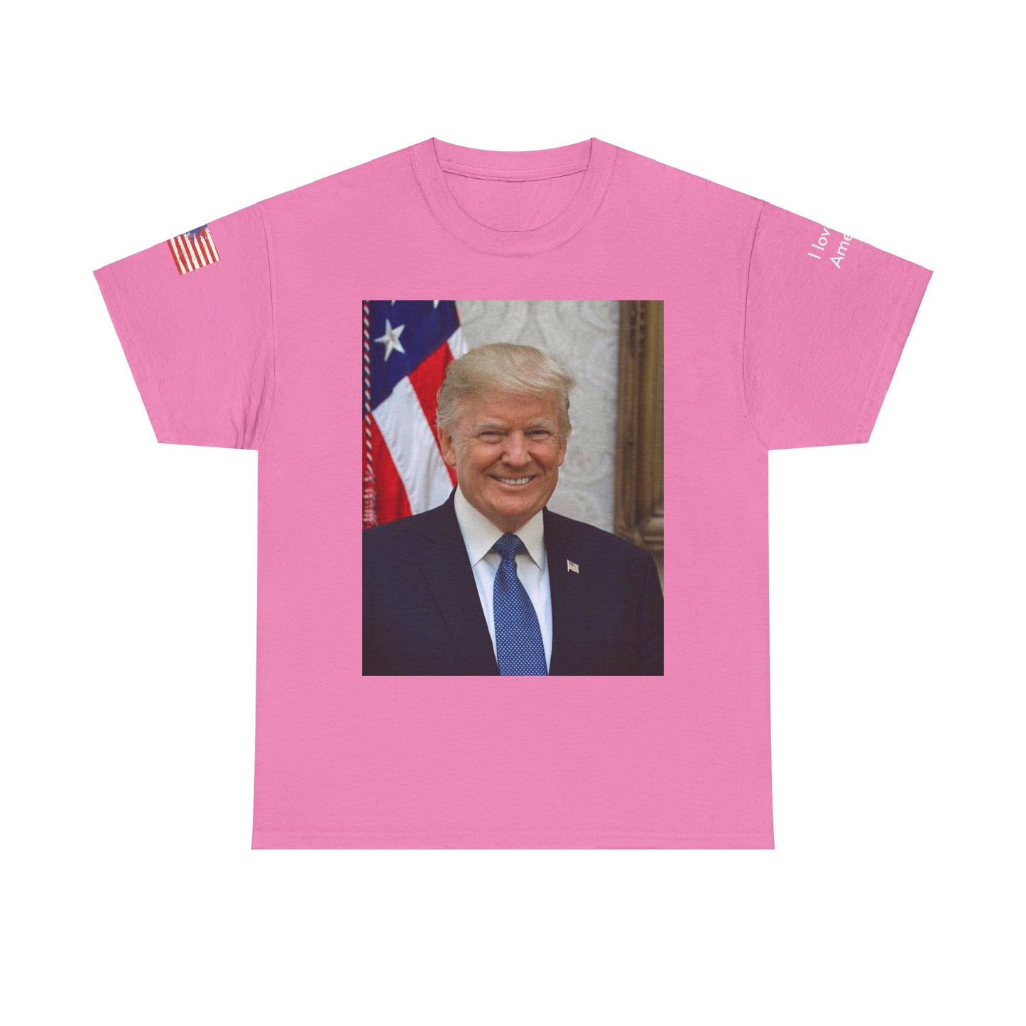 T-shirt President Donald Trump I love America