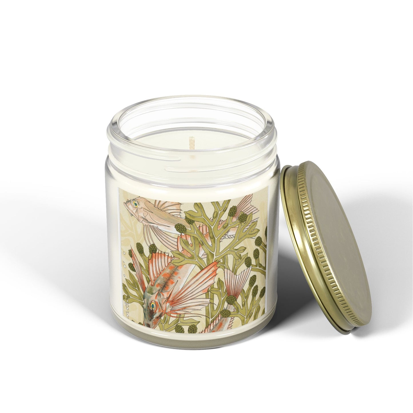 Velas perfumadas, cera de coco y albaricoque (4 oz, 9 oz)