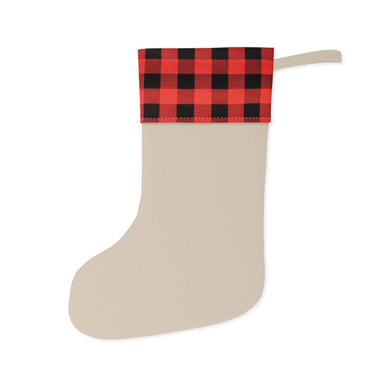 Christmas Stocking Santa Claus Red Nose Reindeer Drinking Beer