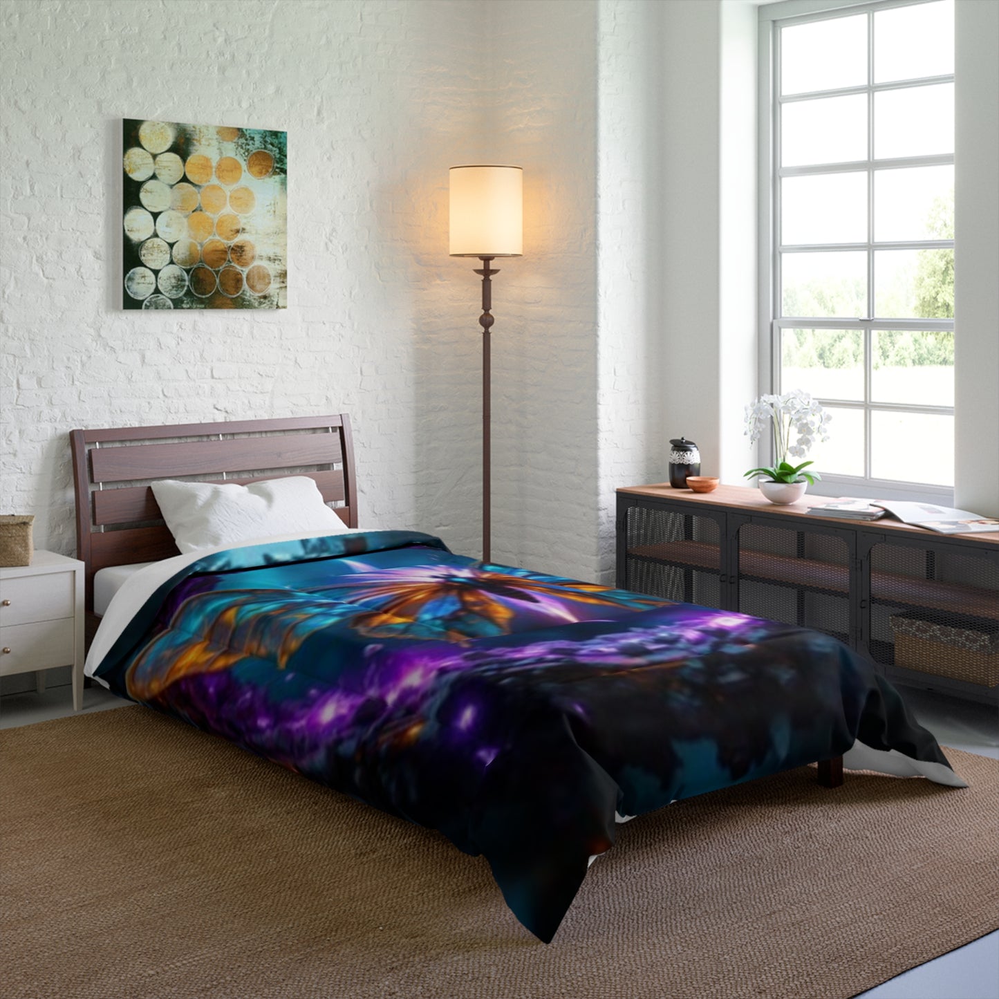 Couette Papillon Vibrante - Une parure de lit bohème de rêve pour des espaces douillets