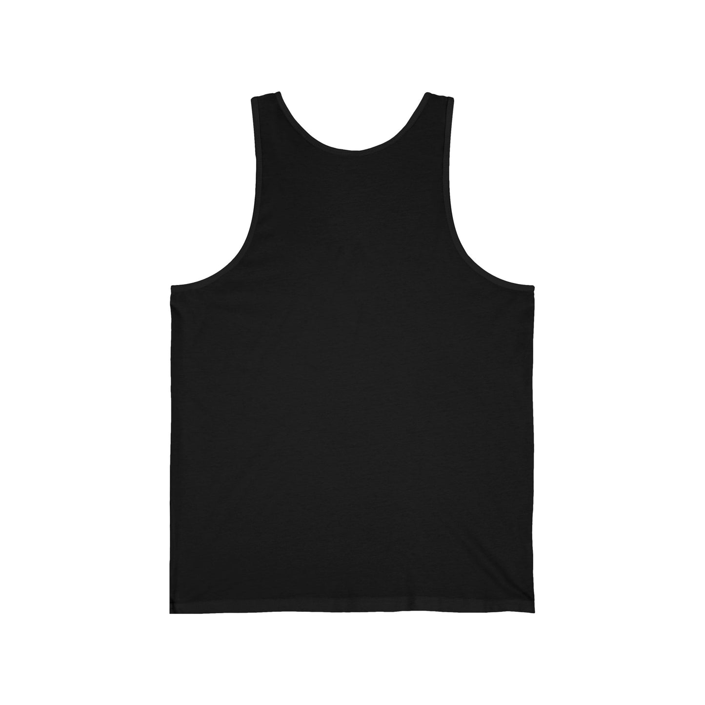 Tropical Sunset Unisex Jersey Tank – Beach Vibes Summer Wear