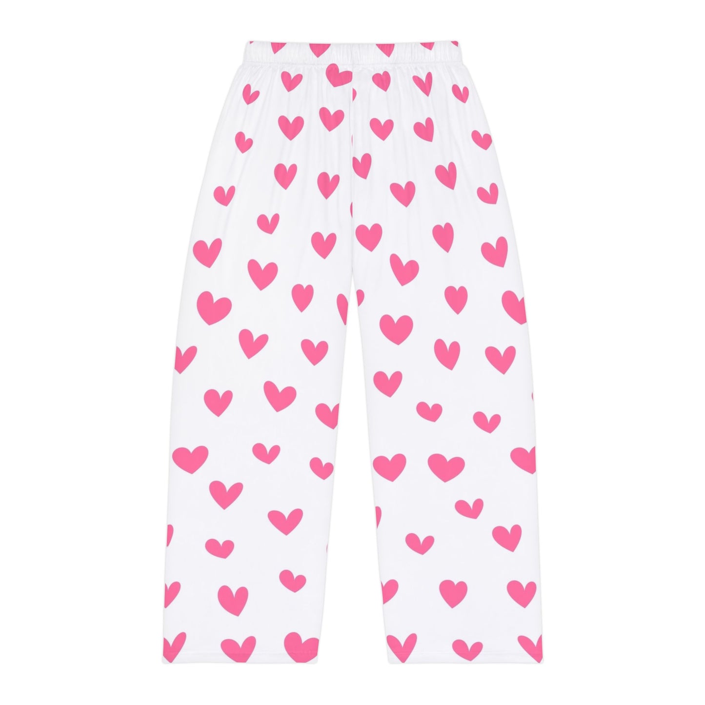 Men's Pajama Pants Pink Hearts