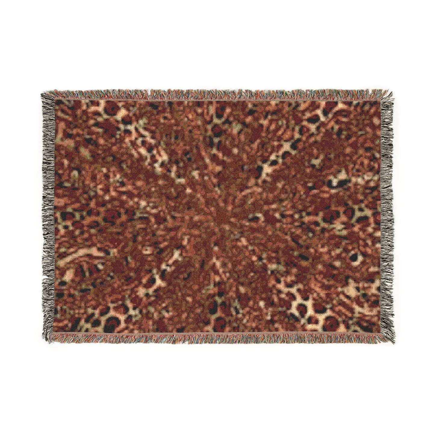 Artistic Woven Throw Blanket – Cozy Home Decor with Unique Patterns for Stylish Living