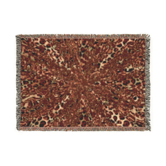 Artistic Woven Throw Blanket – Cozy Home Decor with Unique Patterns for Stylish Living