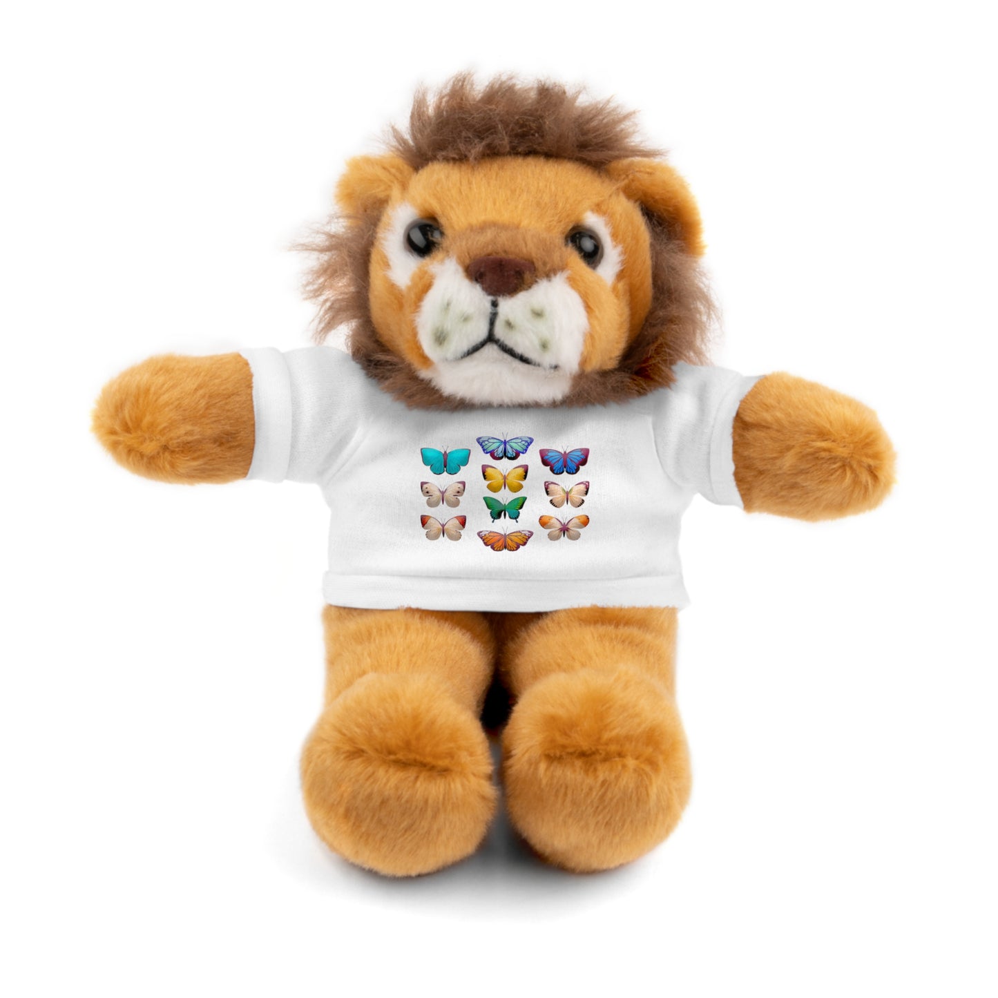 Teddy Bear with T-shirt Butterflies