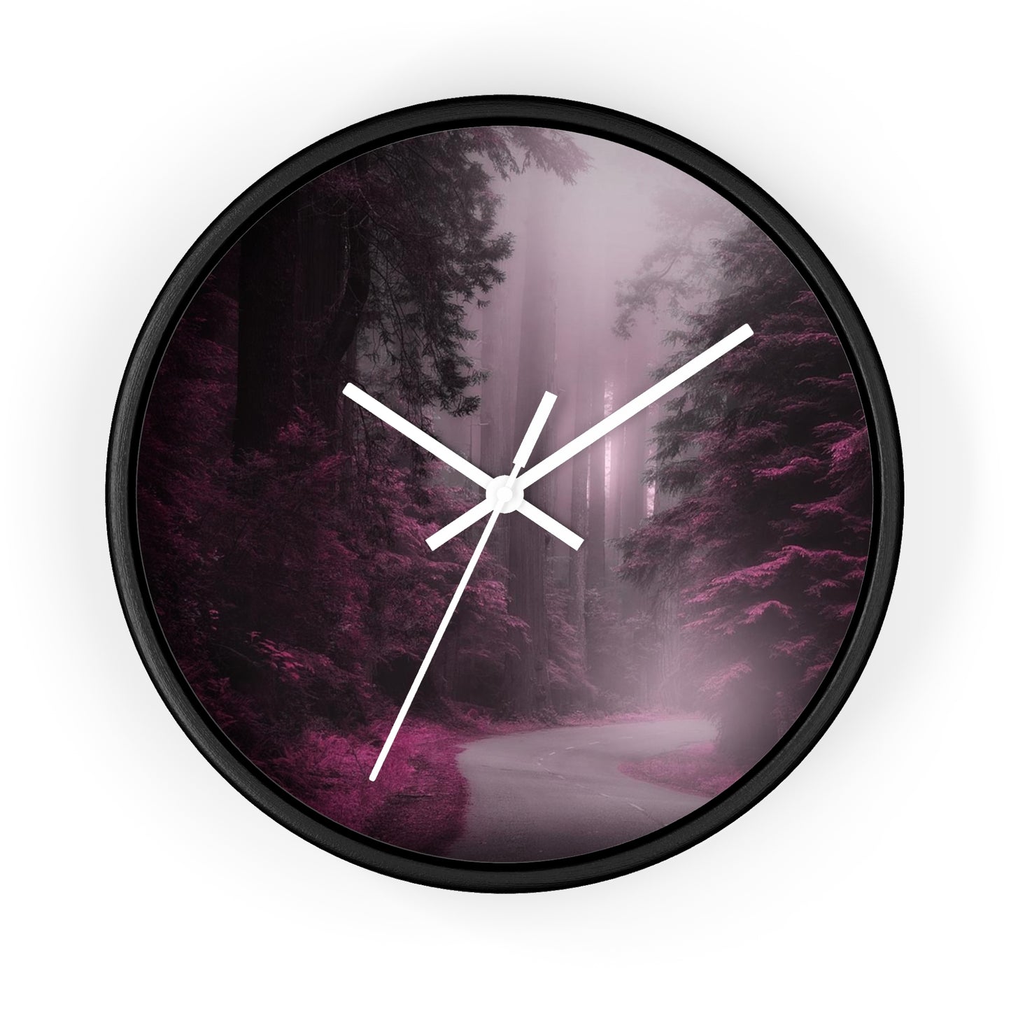 Horloge murale Purple Wilderness So Beautiful
