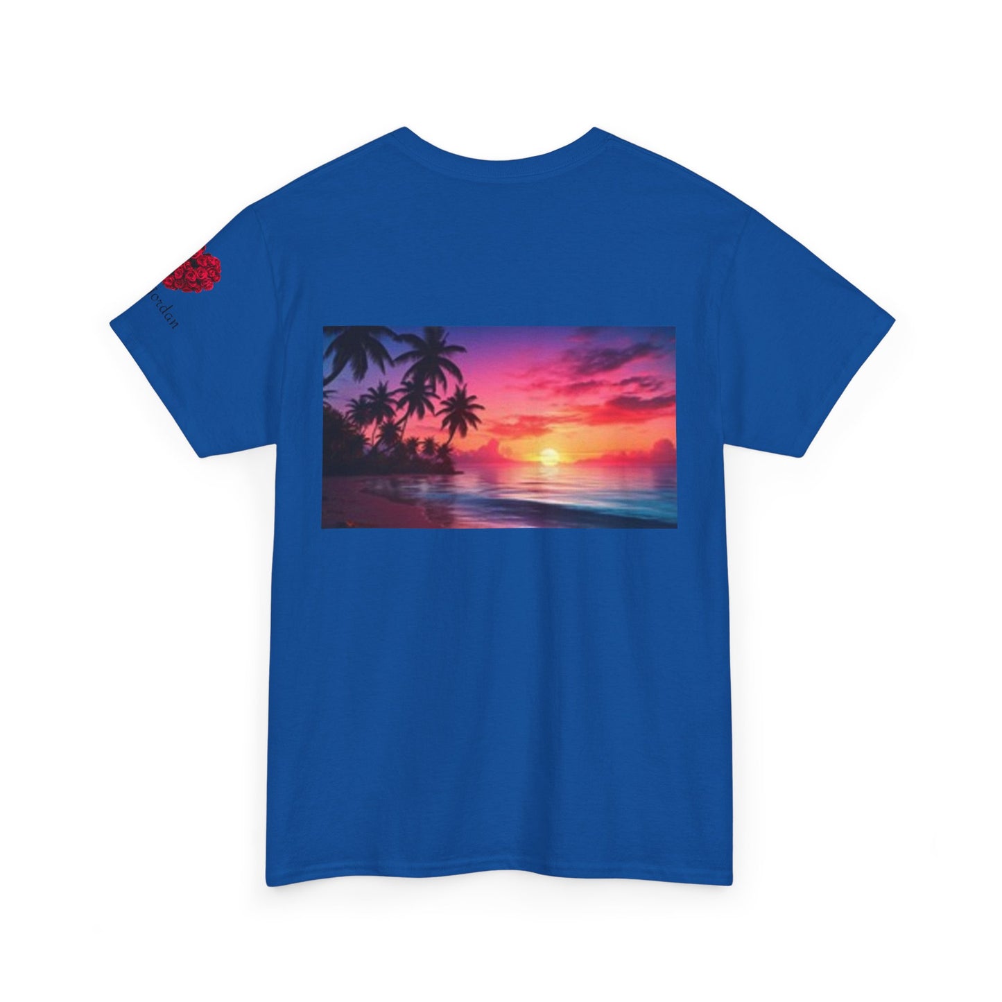 Mary Jordan Heavy Cotton T-shirt, Personalized T-Shirt, Gift for Her, Unique Apparel, Selfie Tees, Casual Wear
