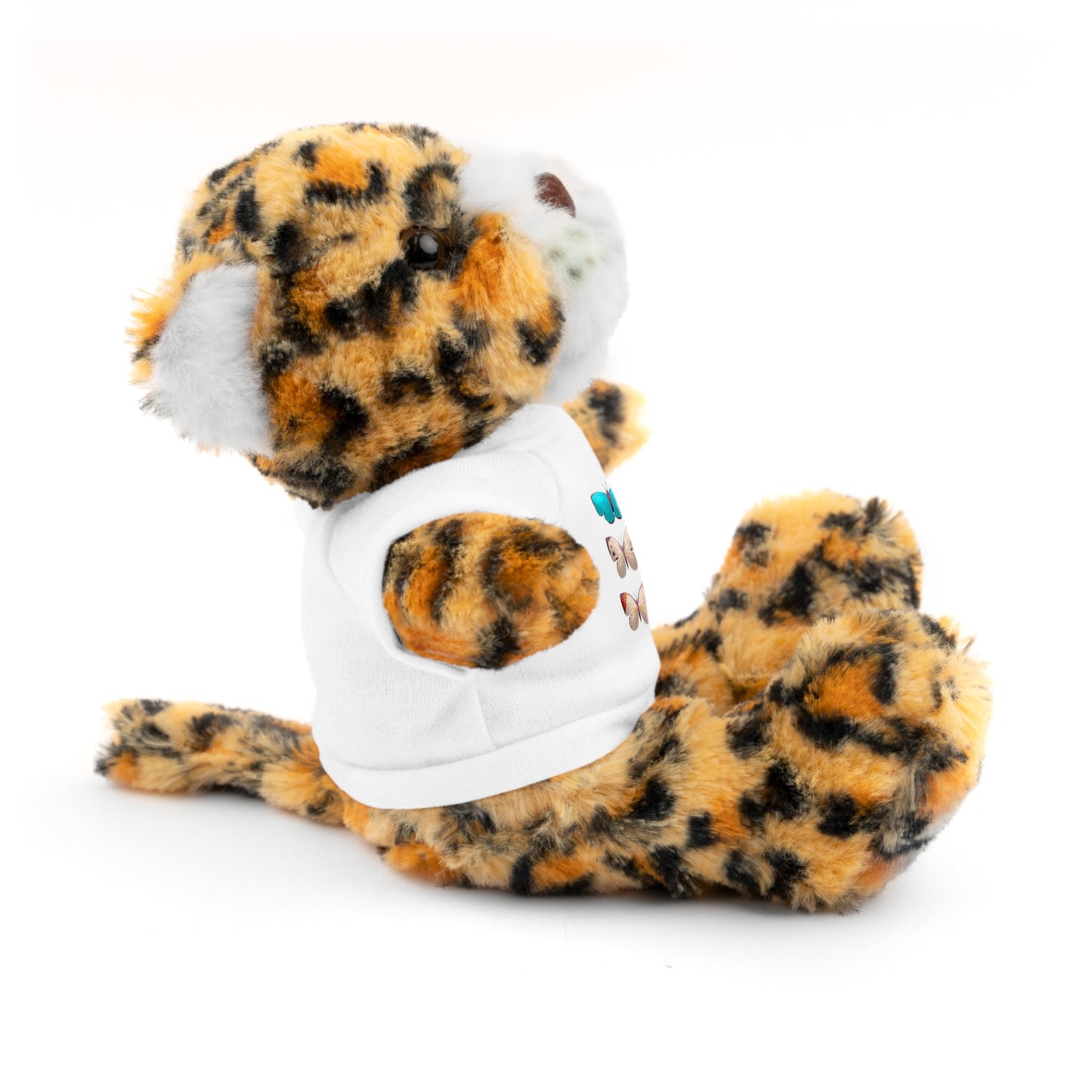 Teddy Bear with T-shirt Butterflies