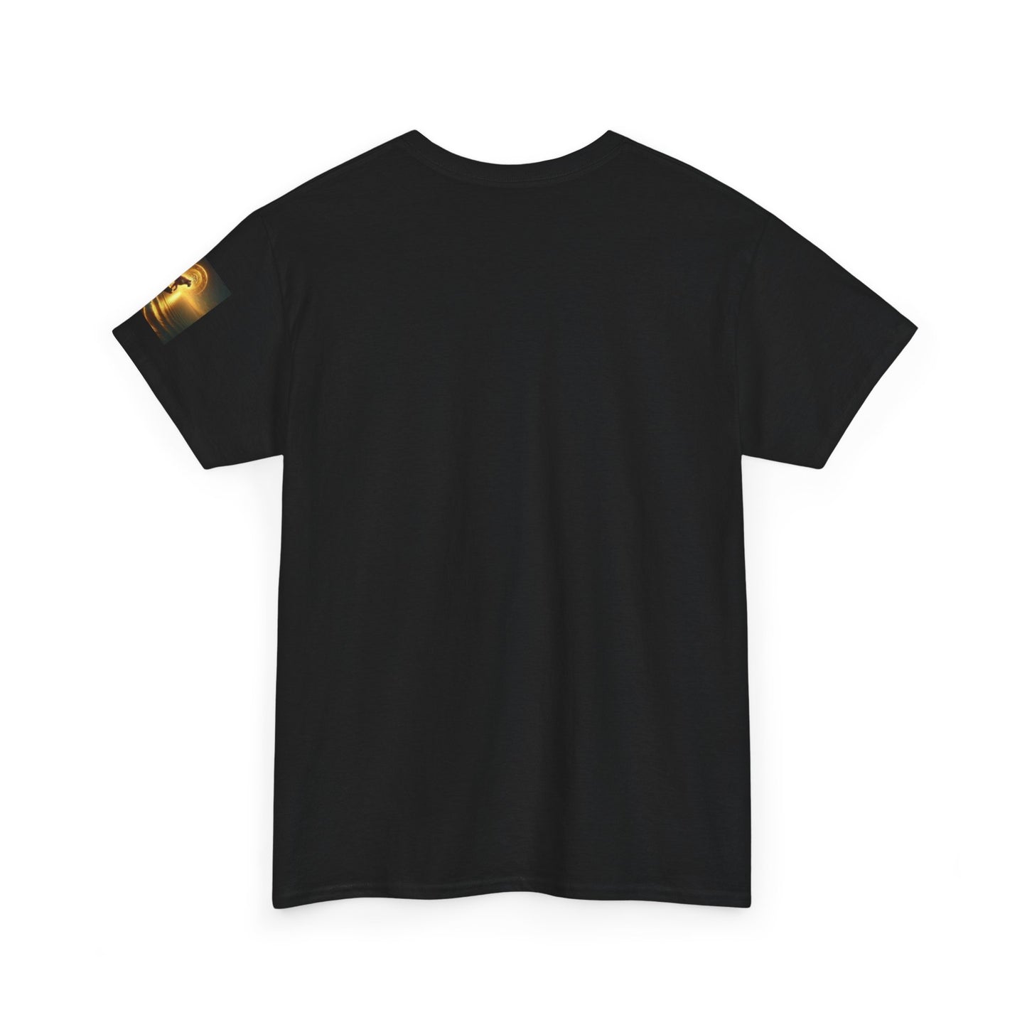 Unisex Heavy Cotton Tee – Fiery Fantasy Art Shirt for Creative Souls