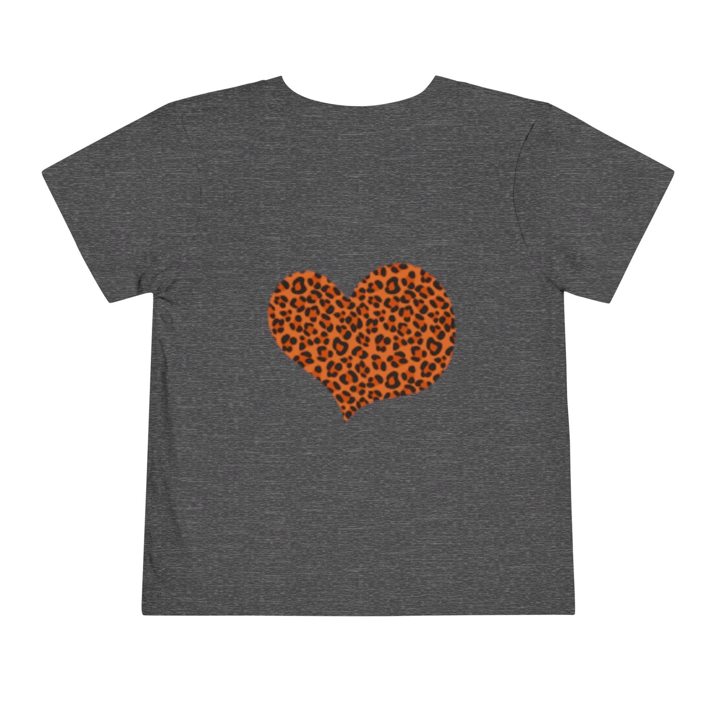 Wildlife Adventure Toddler Short Sleeve Tee - Fun Black Animal Print Shirt