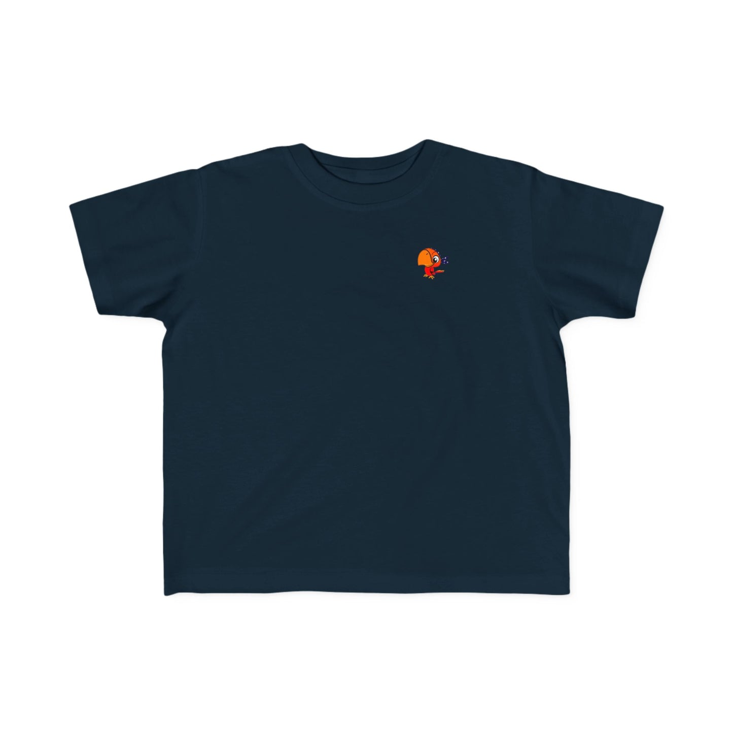 Camiseta para niños pequeños Loro de dibujos animados ¡A los niños les encantará esto!