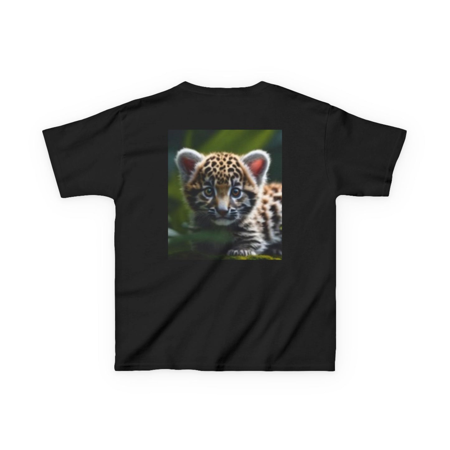 Cute Jungle Leopard Kids Tee - Adorable Animal Art for Every Young Explorer