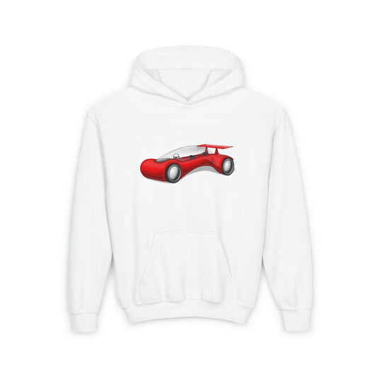 Sweat-shirt à capuche en mélange épais pour jeunes 