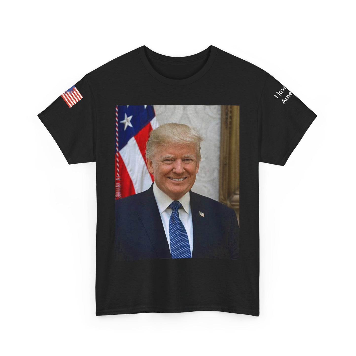 T-shirt President Donald Trump I love America