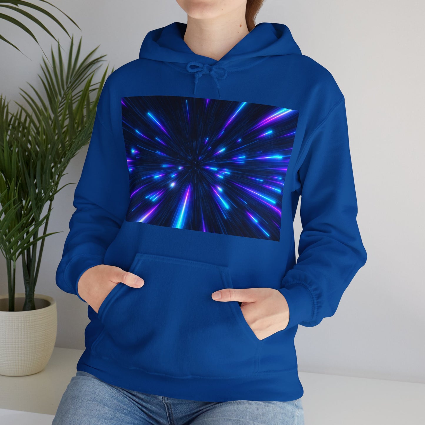 Hooded Sweatshirt Blue