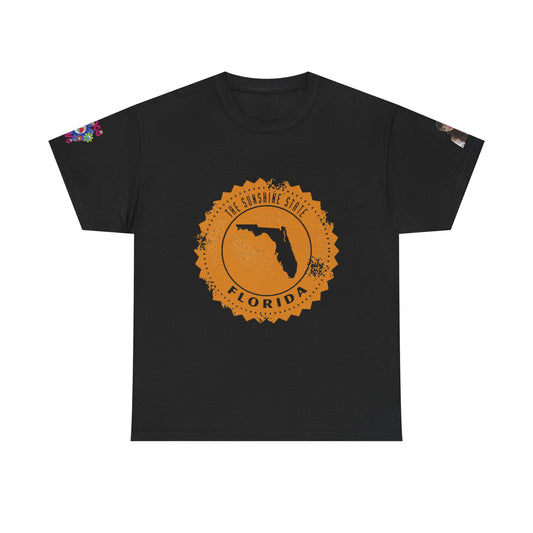 Florida Adventure Unisex Heavy Cotton T-shirt - Perfect for Beach Lovers