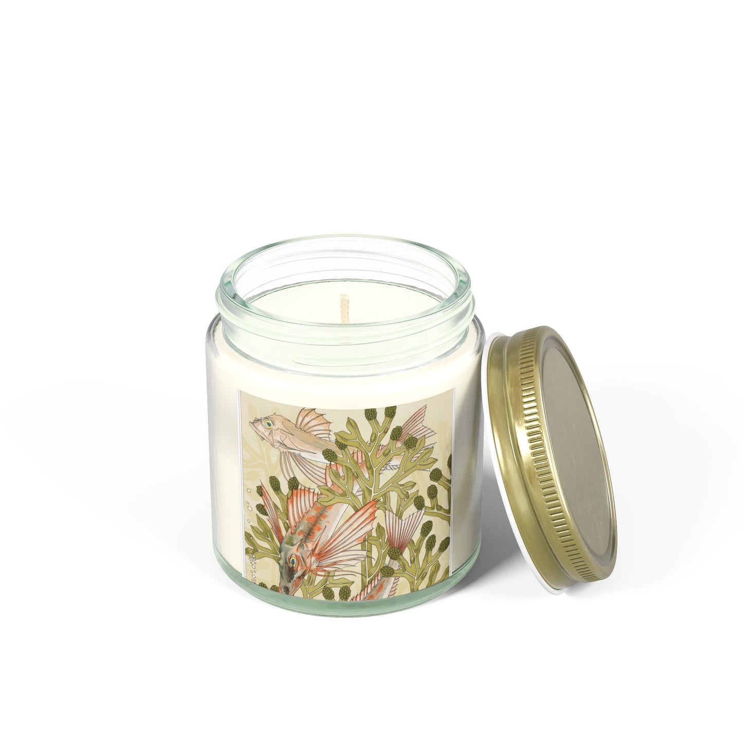Velas perfumadas, cera de coco y albaricoque (4 oz, 9 oz)