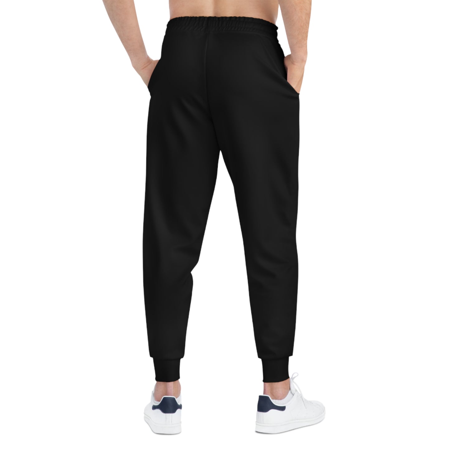 Athletic Joggers 4 Marijuana Leafs on right leg