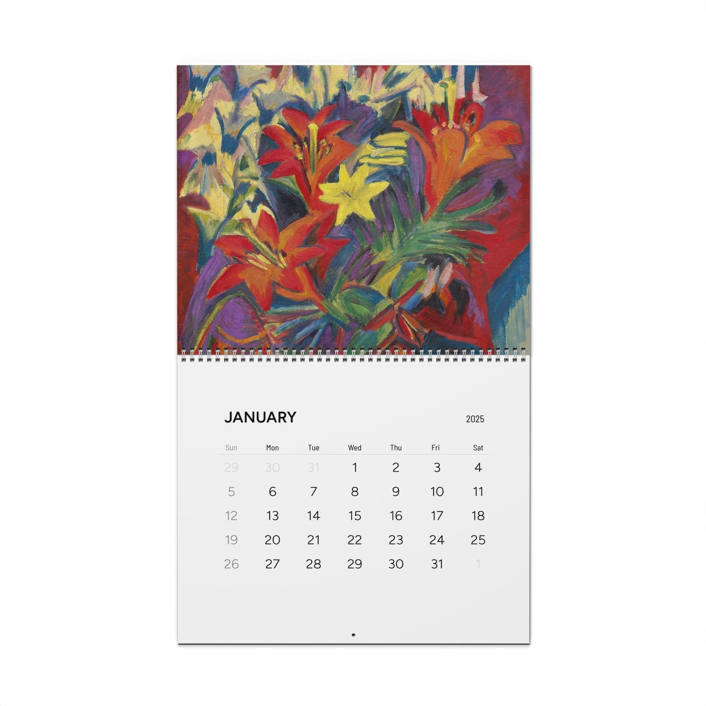 Calendarios de pared (2025) Grandes recuerdos ❤️