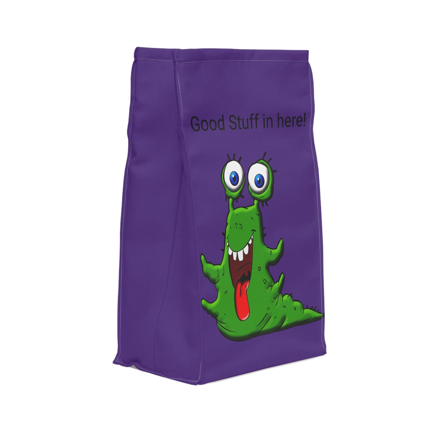 Polyester Lunch Bag Green Alien