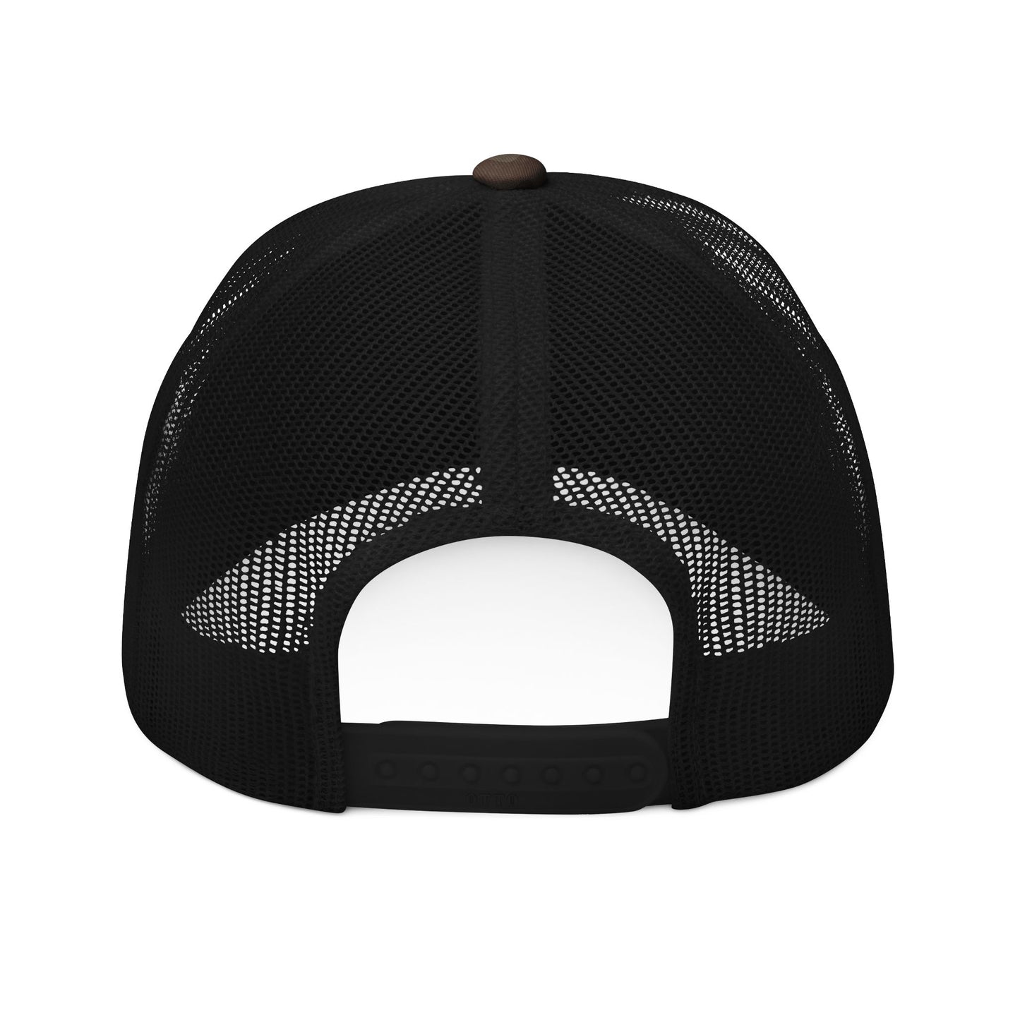 Green Cannabis Leaf Camouflage Trucker Hat - Stylish Embroidered Cap for Outdoor Enthusiasts
