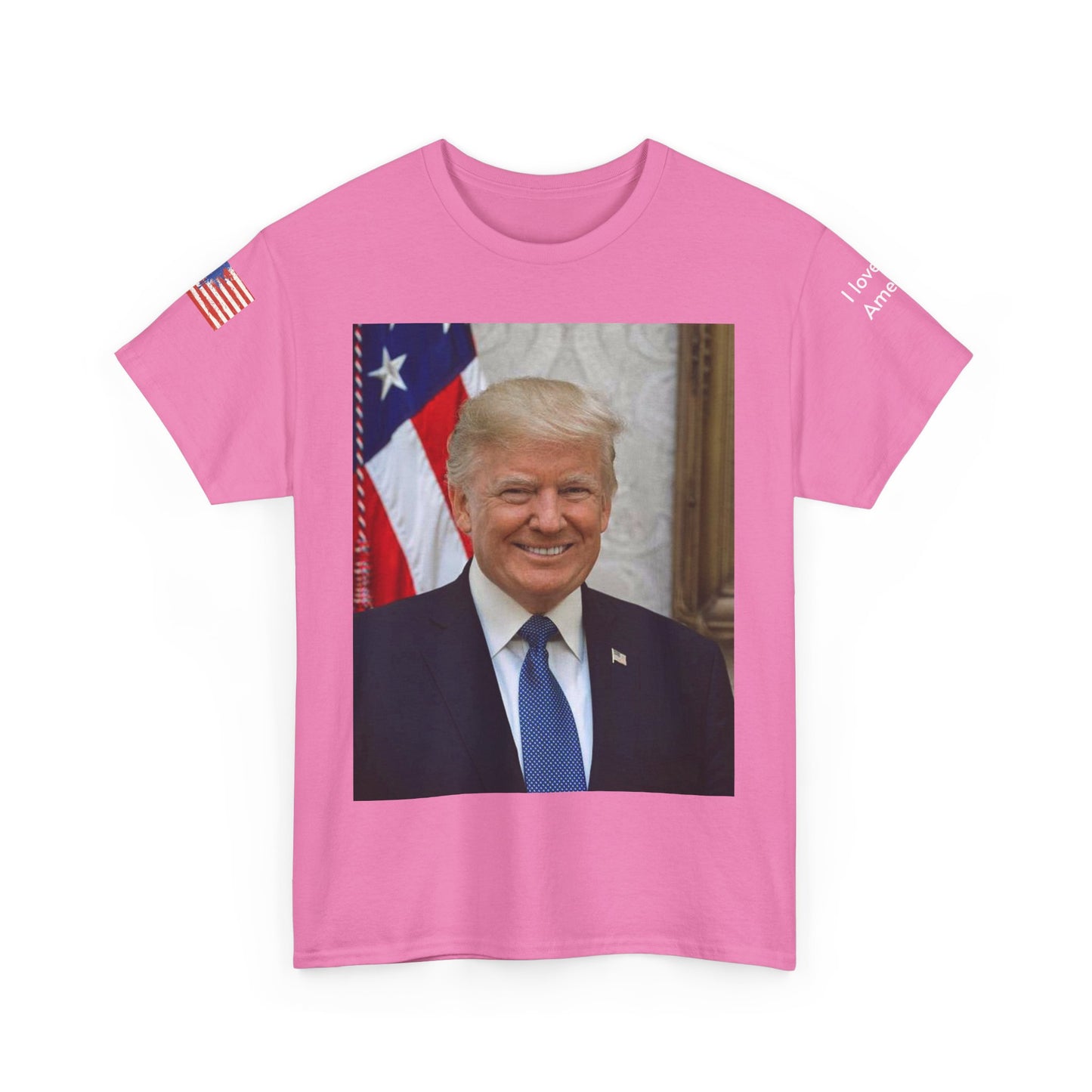 T-shirt President Donald Trump I love America