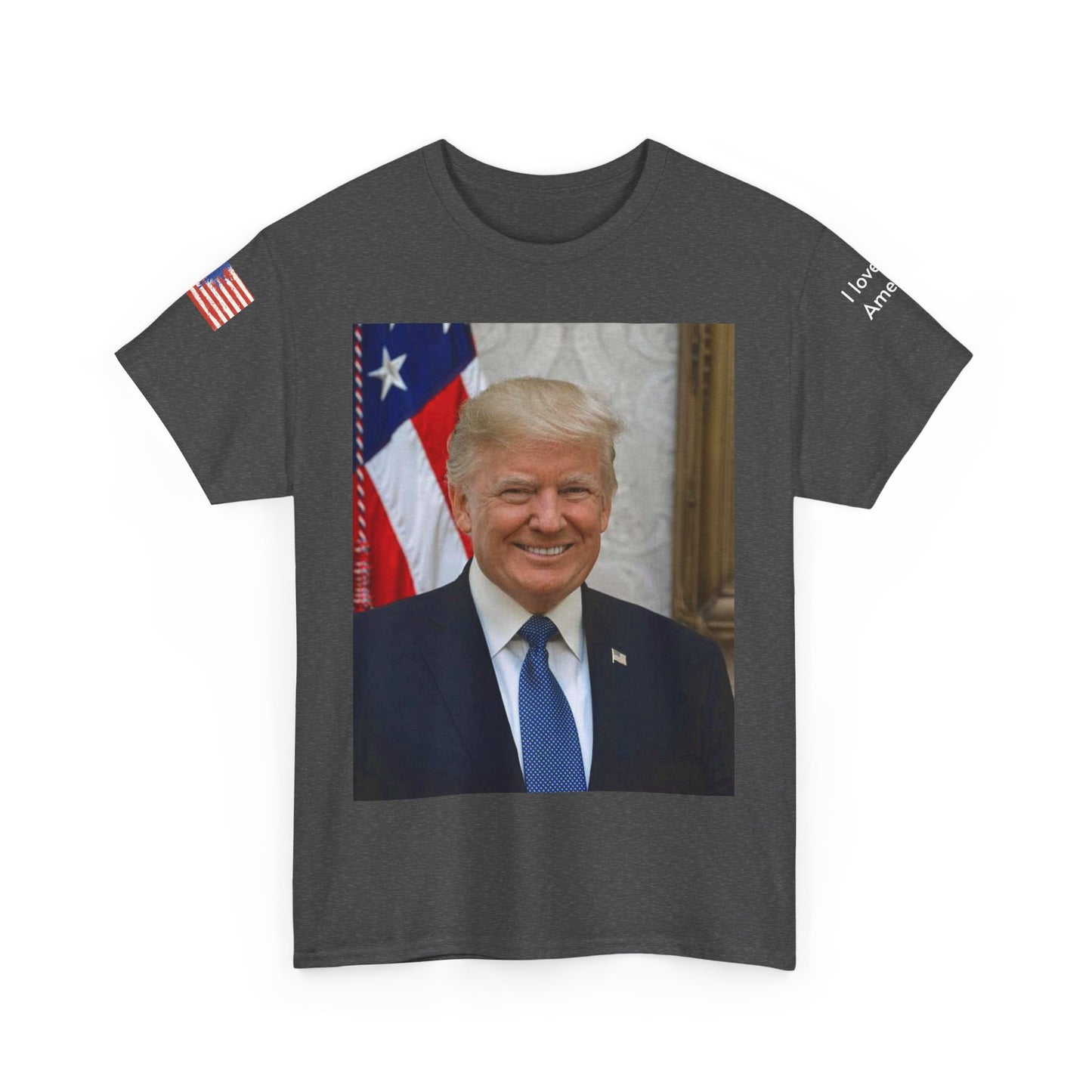 T-shirt President Donald Trump I love America