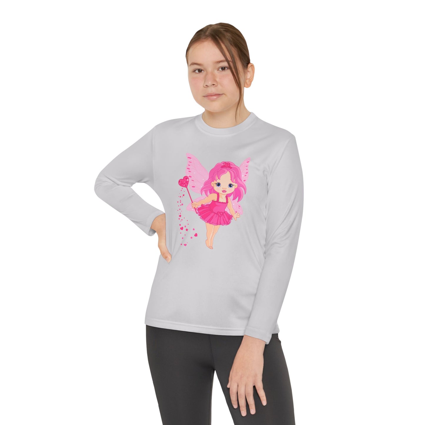 Youth Long Sleeve T-shirt Fairy Great for girls