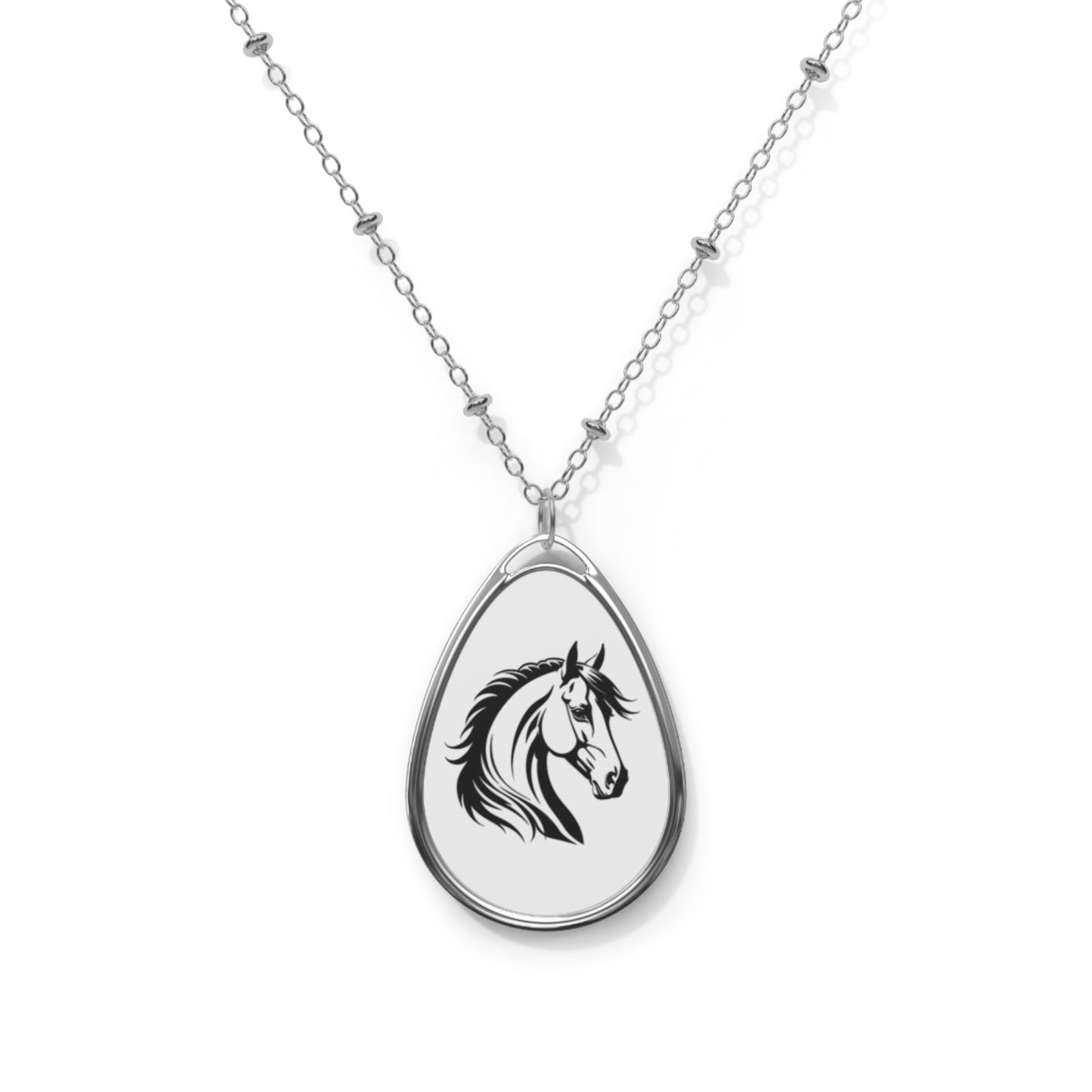 Collier élégant avec pendentif cheval : bijoux élégants pour les amoureux des animaux 