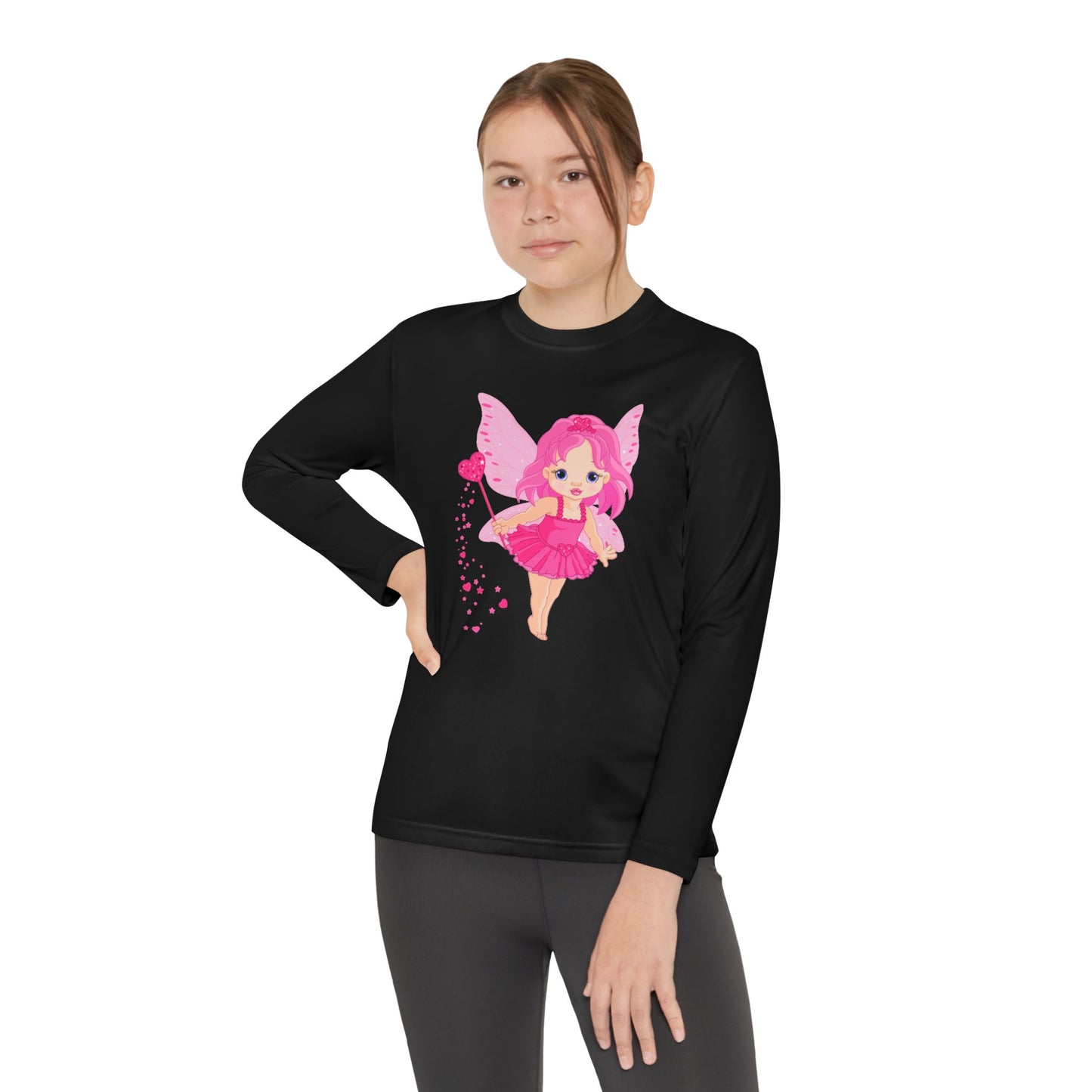 Youth Long Sleeve T-shirt Fairy Great for girls