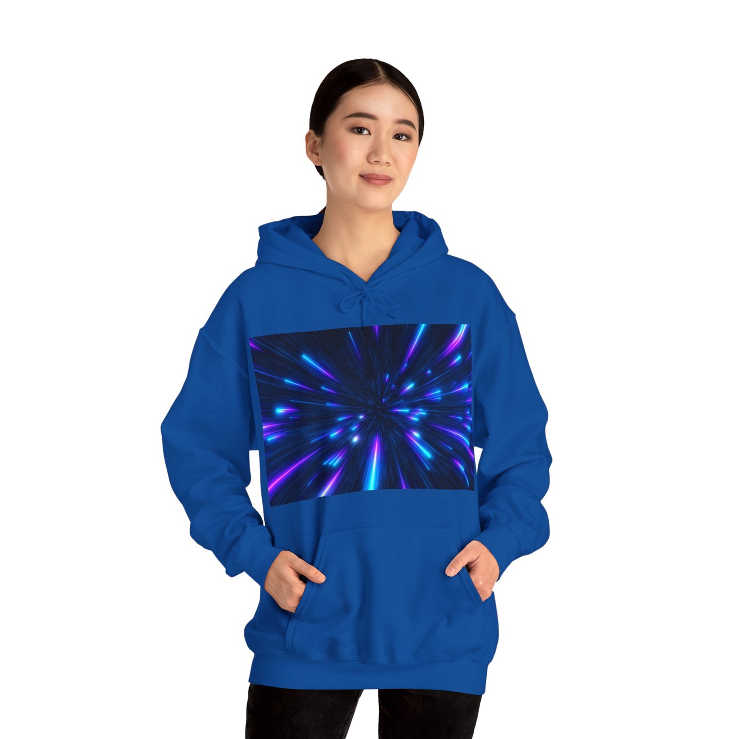 Hooded Sweatshirt Blue