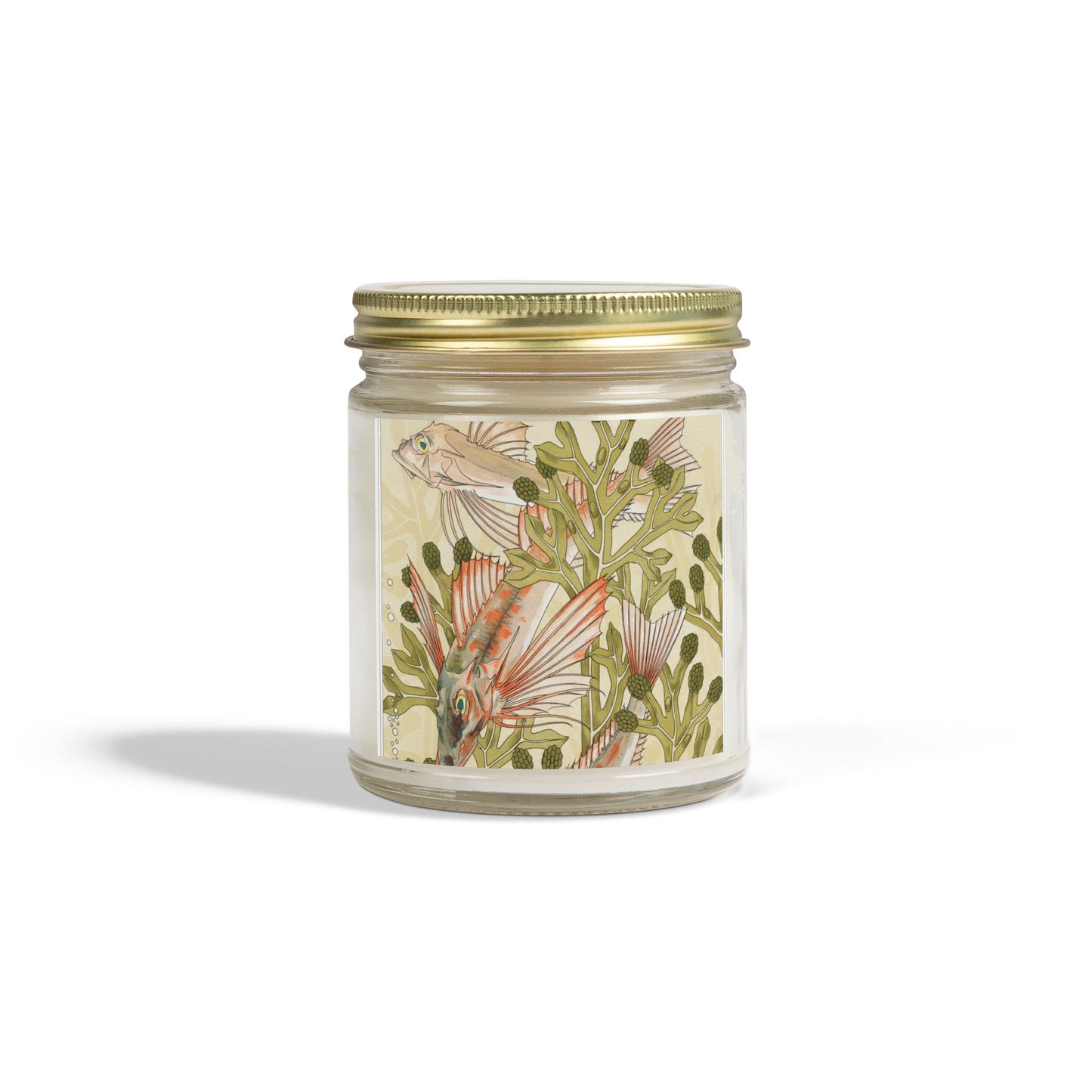 Velas perfumadas, cera de coco y albaricoque (4 oz, 9 oz)