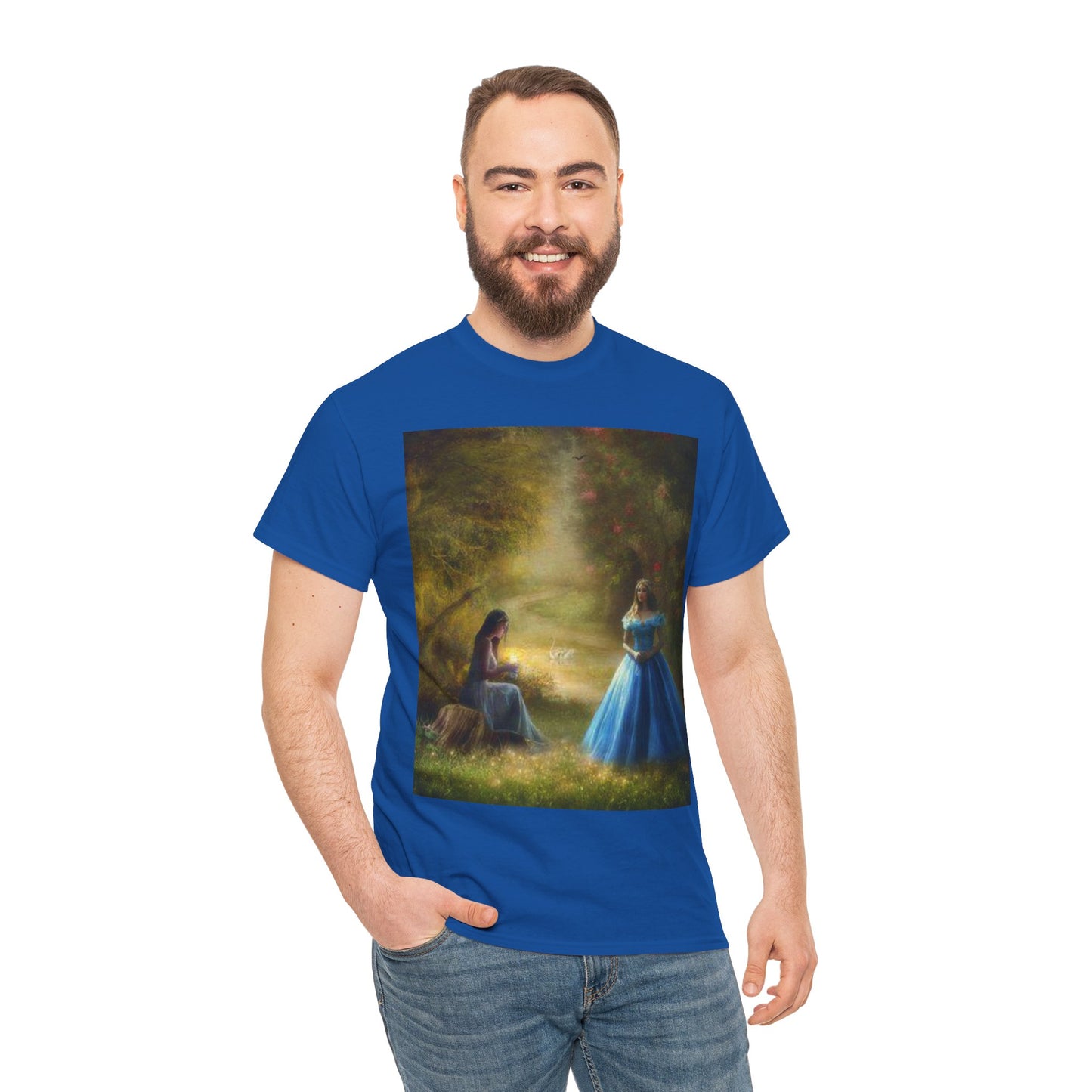 Camiseta unisex de algodón grueso 