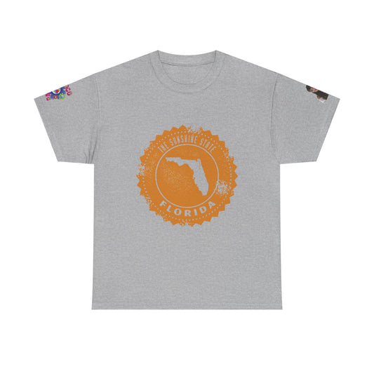 Florida Adventure Unisex Heavy Cotton T-shirt - Perfect for Beach Lovers