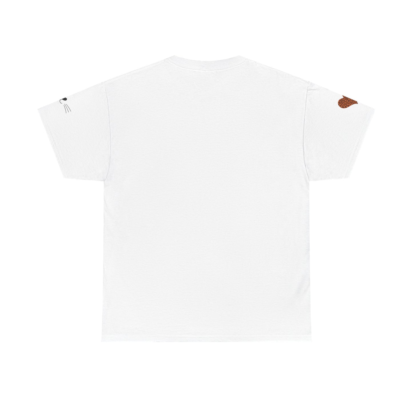 Funny Cat Unisex Heavy Cotton Tee - 'Who Me?' Graphic Shirt