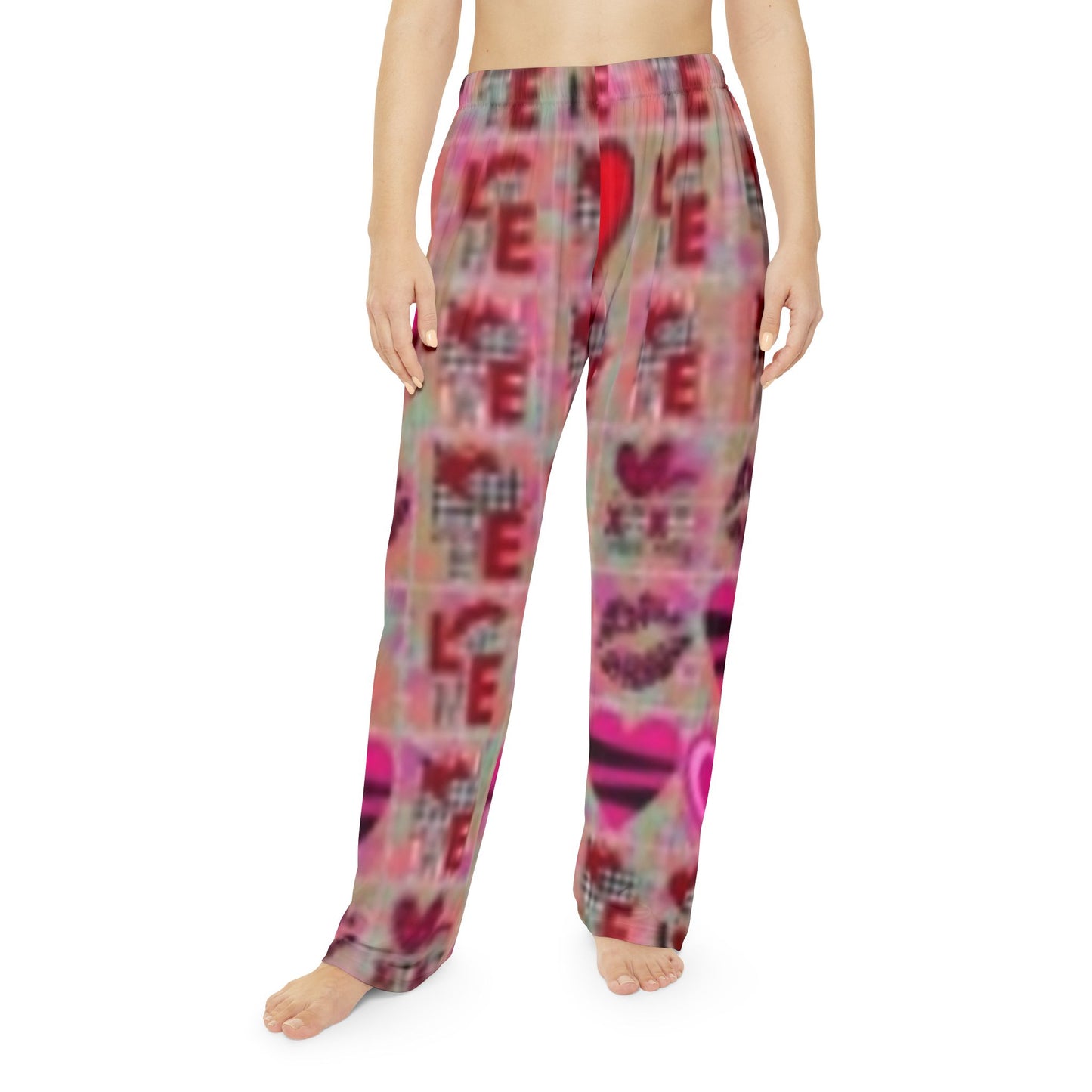 Pantalones de pijama para mujer (AOP) 