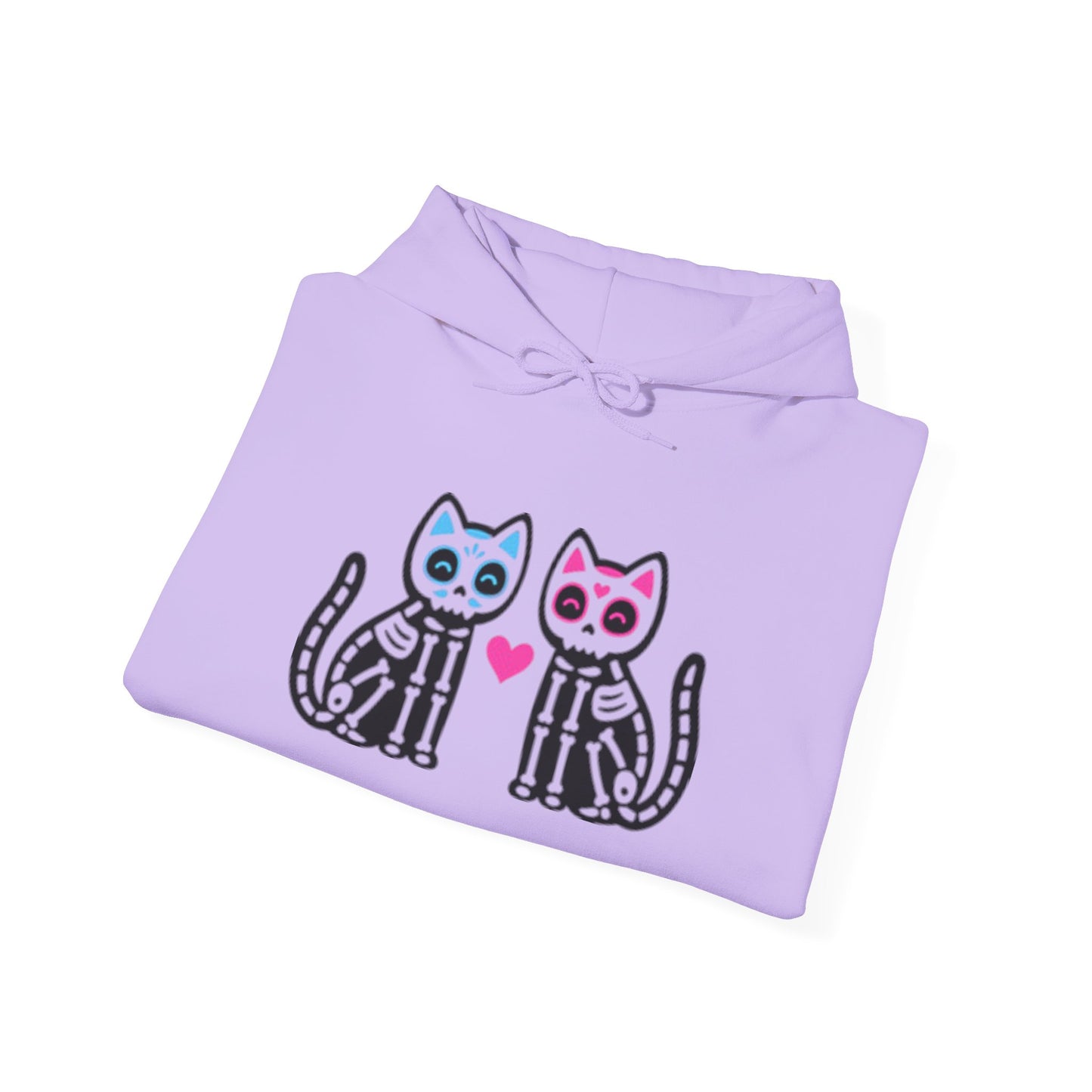 Vibrant Cat Art Hoodie - Cozy Animal Lover Sweatshirt, Festival Fashion, Gift for Cat Mom, Fall Outfit, Unique Hooded Sweatshirt