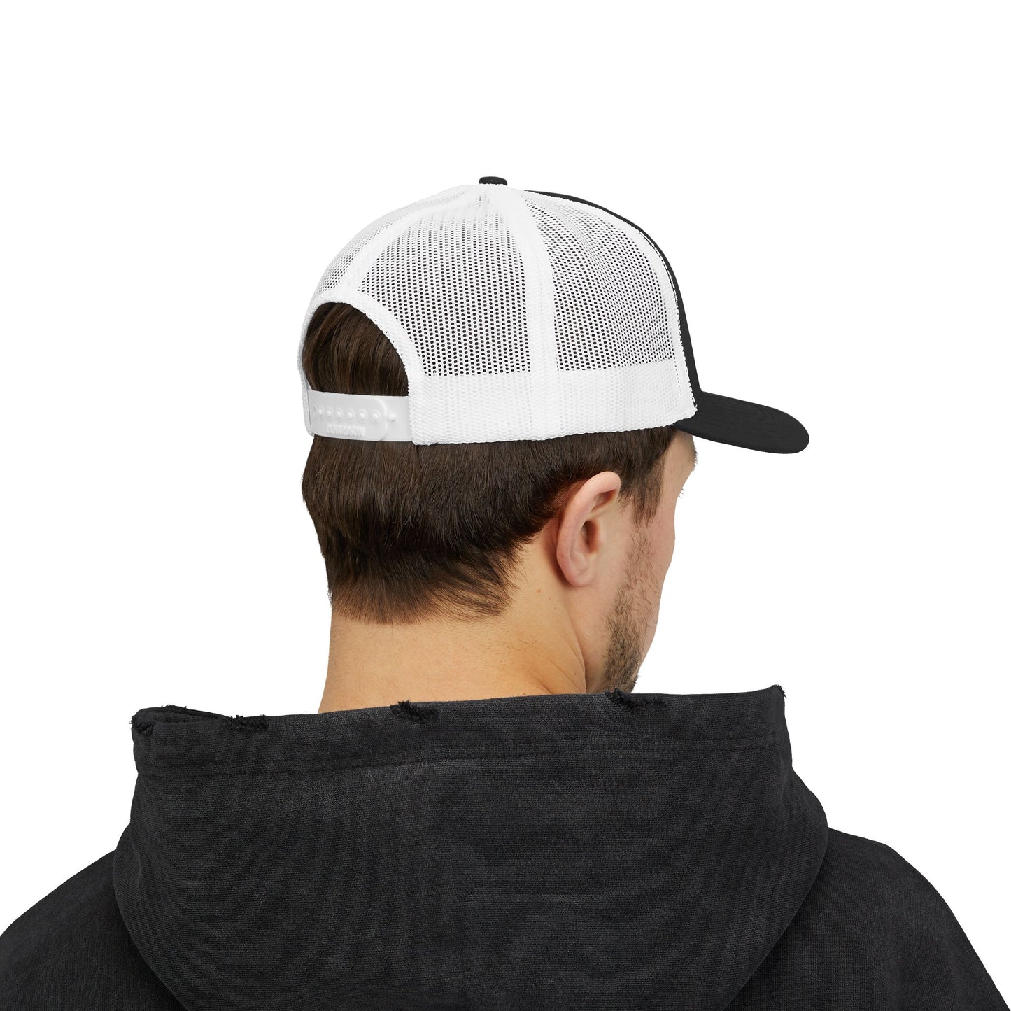 Casquette snapback patriotique style camionneur – Motif drapeau américain 