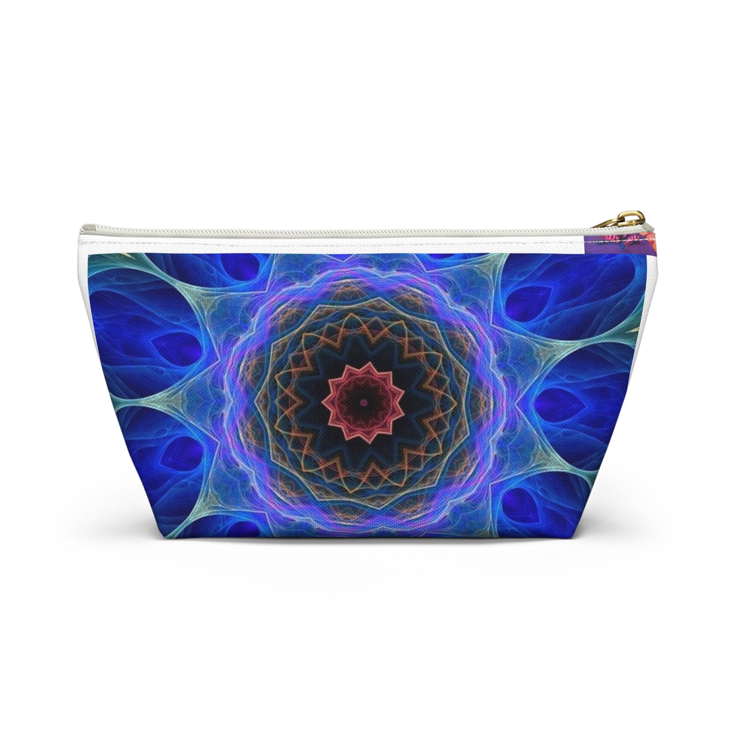 Bolsa de maquillaje Círculo Azul Pequeño 