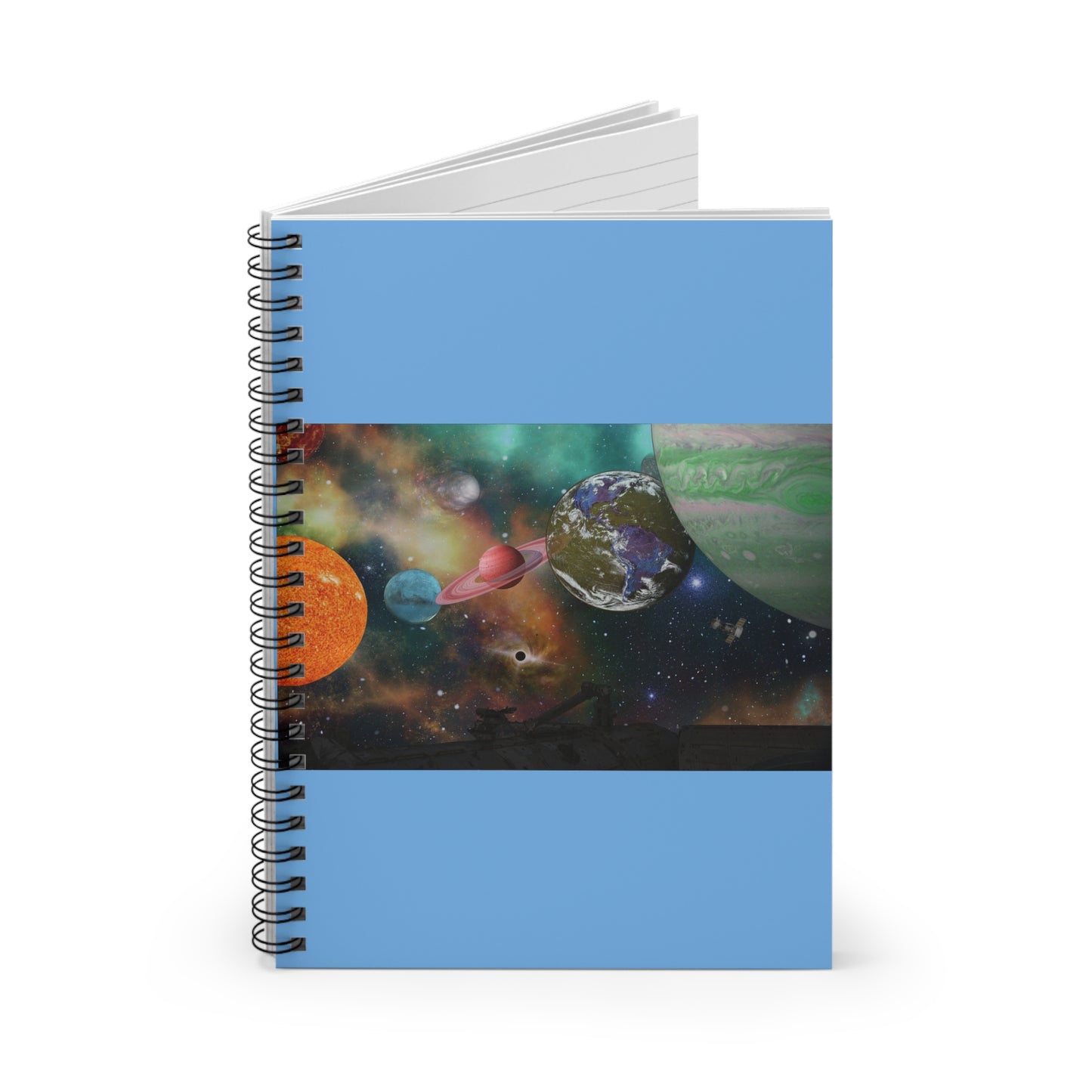 Spiral Notebook Planets