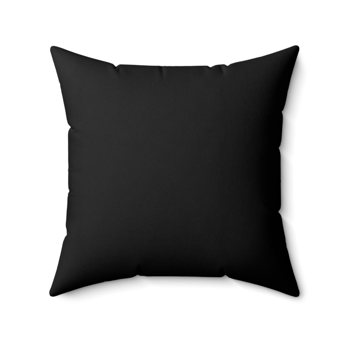 Coussin carré en faux suède 