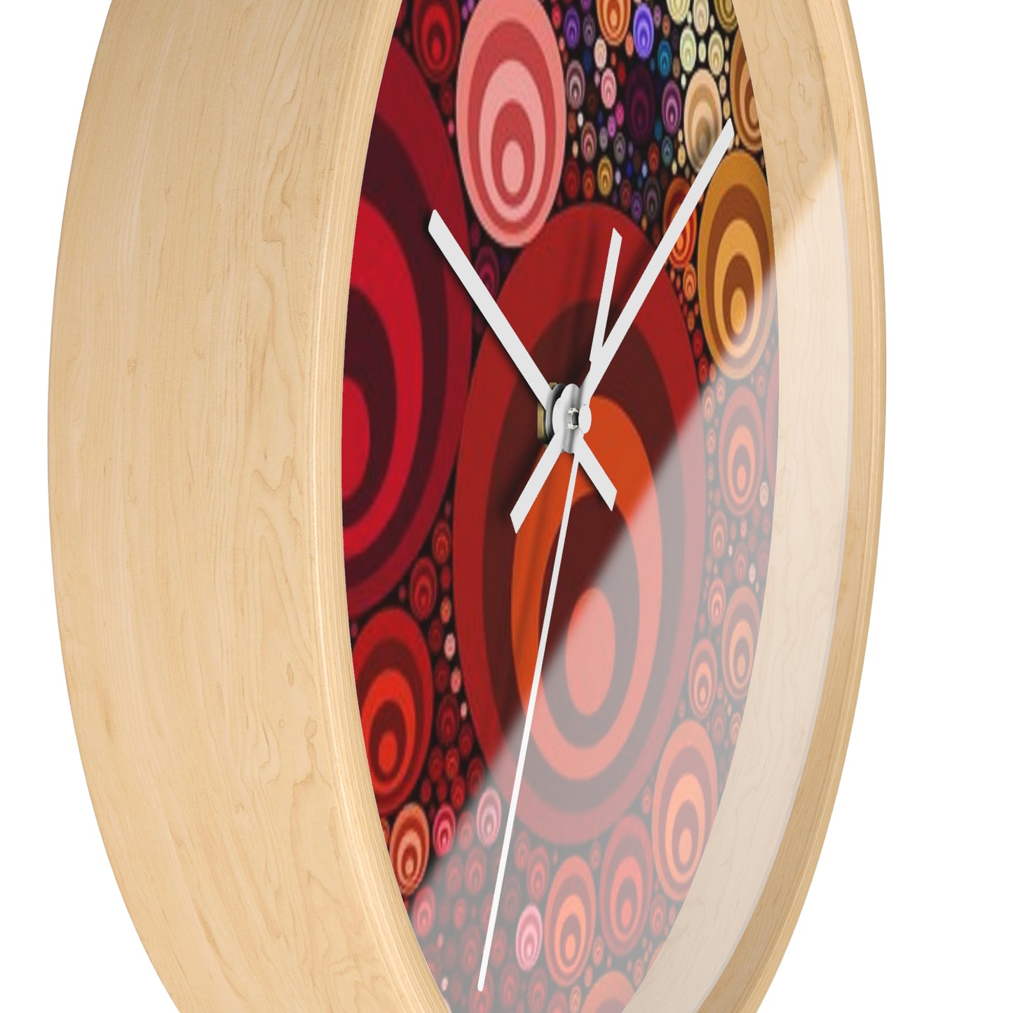 Horloge murale Cercles colorés