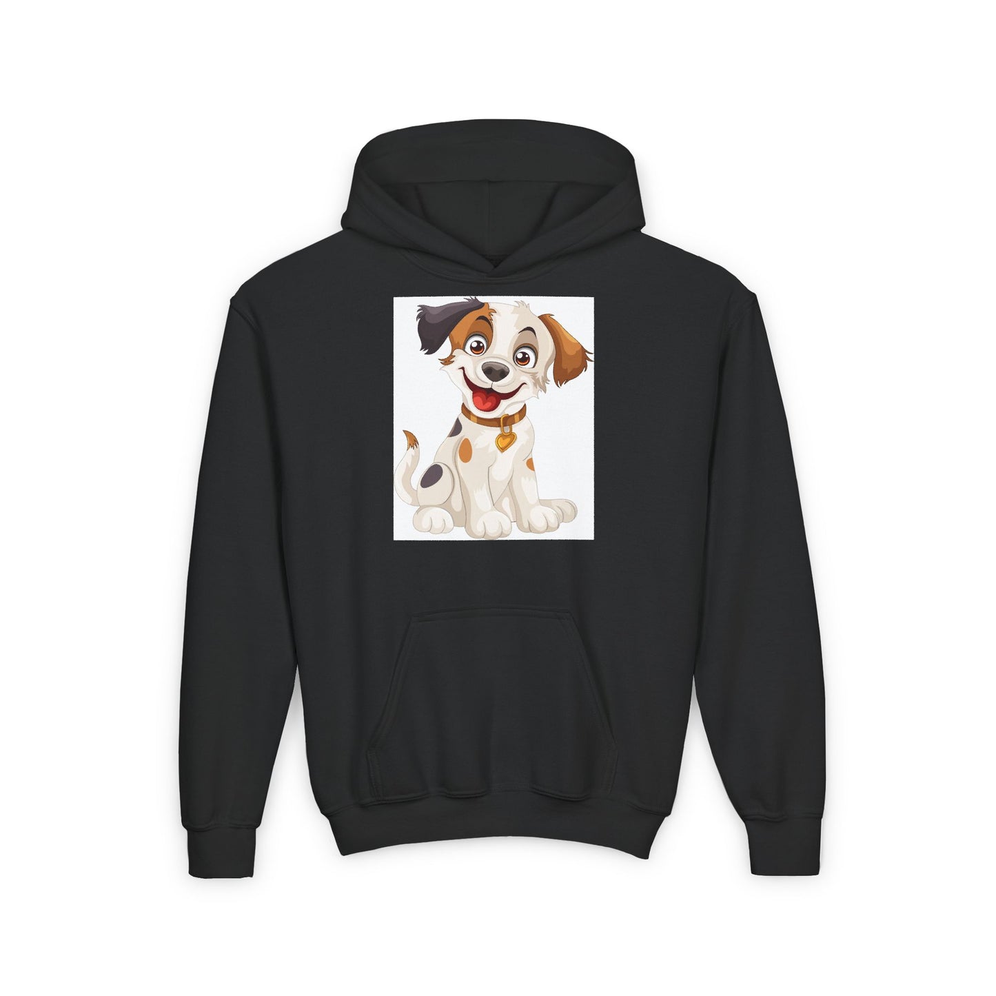 Sweat-shirt à capuche en mélange épais pour jeunes 