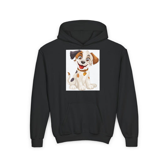Sweat-shirt à capuche en mélange épais pour jeunes 