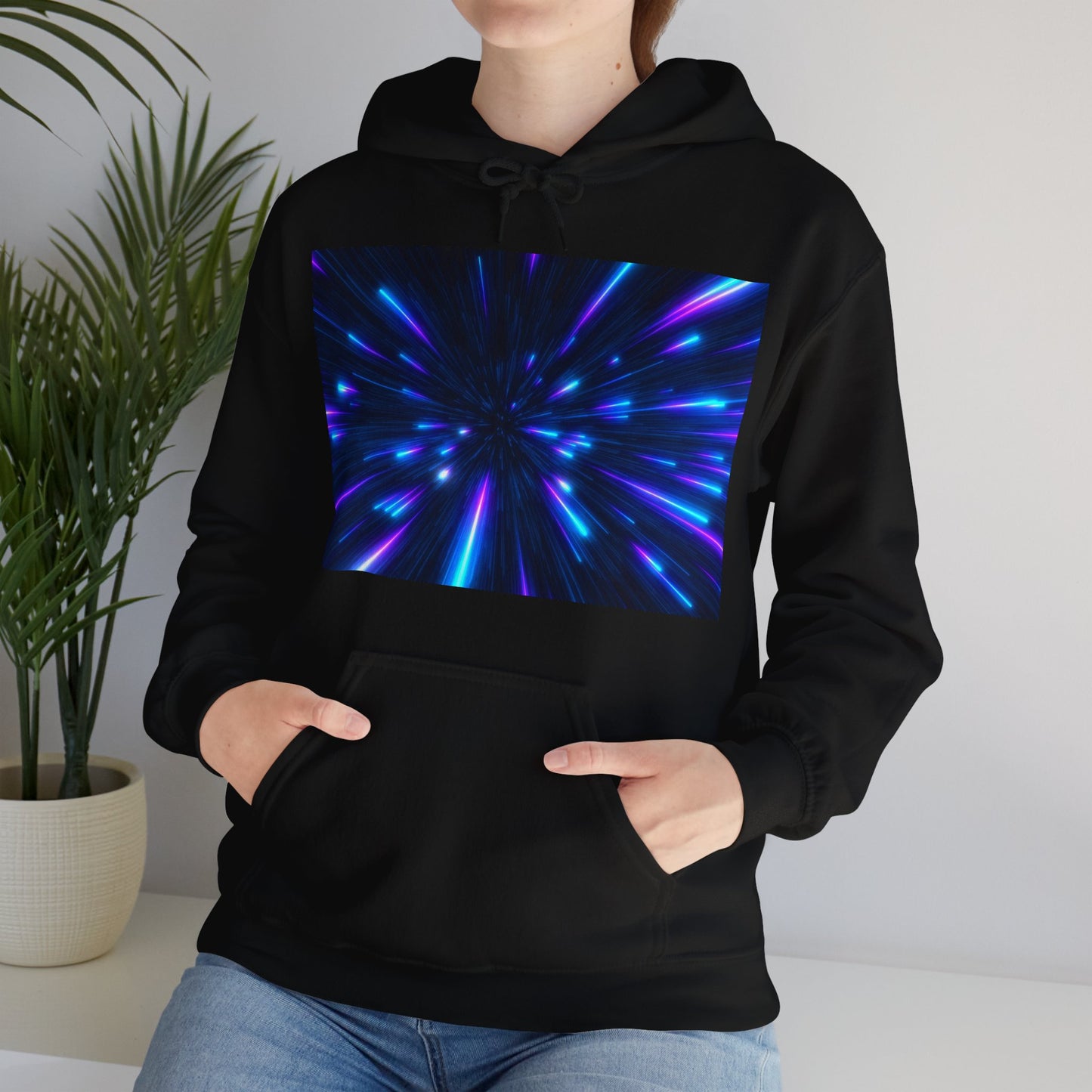 Hooded Sweatshirt Blue