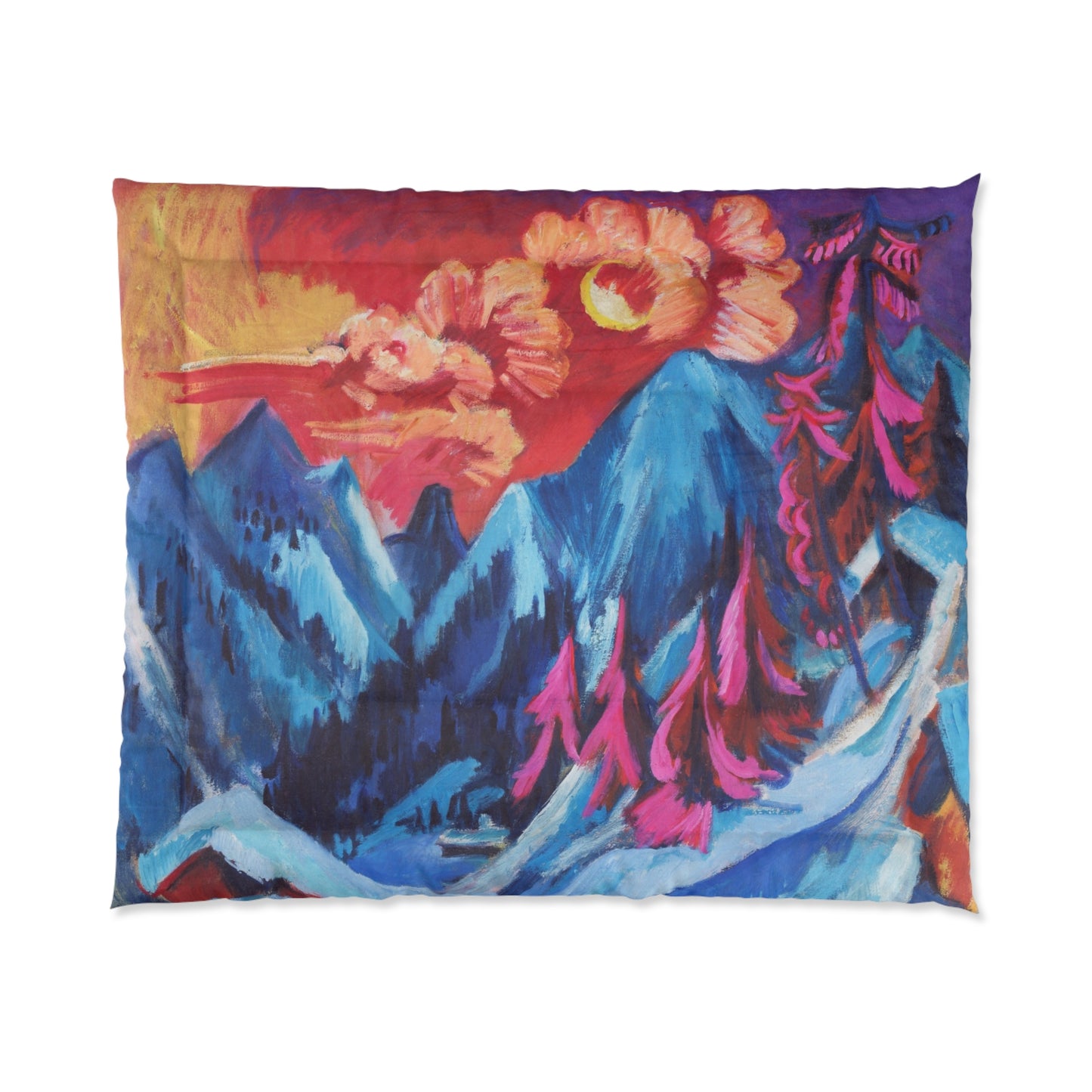 Comforter 104"x88" Mountain